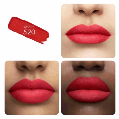 2 - Guerlain KissKiss Tender Matte n°520 Sexy Coral