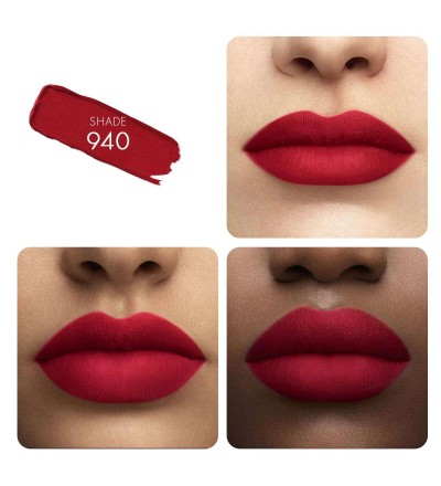 2 - Guerlain KissKiss Tender Matte n°940 My Rouge