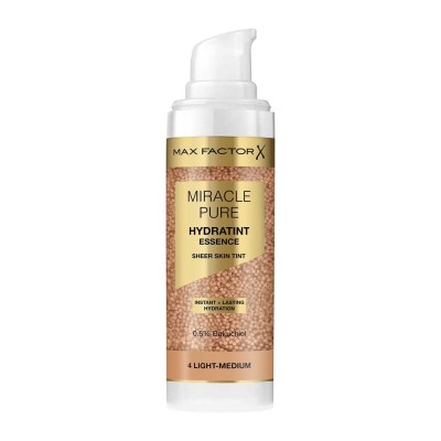 2 - Max Factor Miracle Pure Hydratint Essence Skin Tint 4 Light/Medium 30 ml