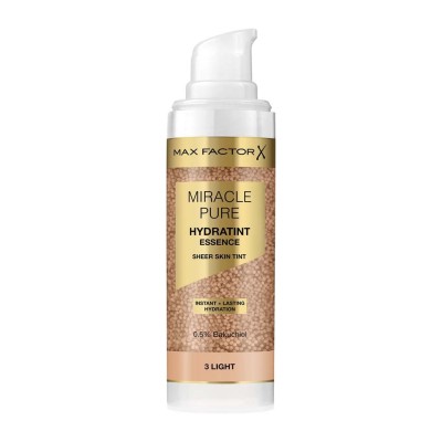 2 - Max Factor Miracle Pure Hydratint Essence Skin Tint 3 Light 30 ml