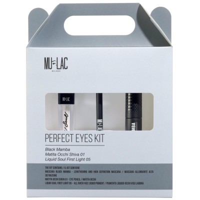 1 - Mulac Cosmetics PERFECT EYES KIT set trucco per occhi 3 pz