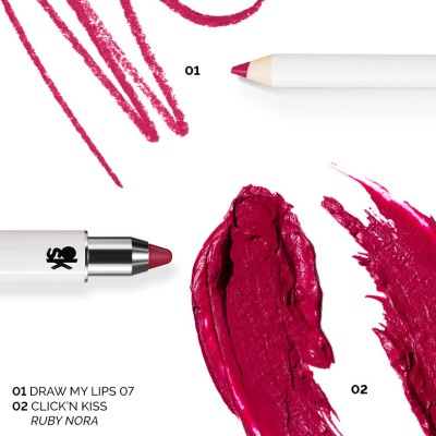 1 - Veralab Draw My Lips 07 Ruby Nora