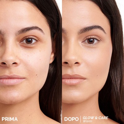 1 - Veralab Glow and Care Fondotinta 4.5 Brown Sugar 30 ml