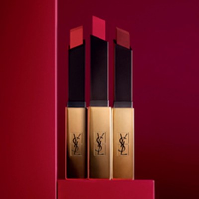 2 - Yves Saint Laurent Rouge Pur Couture The Slim Rossetto Mat 1966 Rouge Libre
