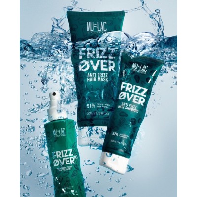 1 - Mulac Cosmetics Frizz Over Maschera Capelli Anti crespo 200ml