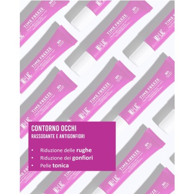 1 - Mulac Cosmetics Time Freeze Contorno Occhi Rassodante e Antigonfiori 15ml