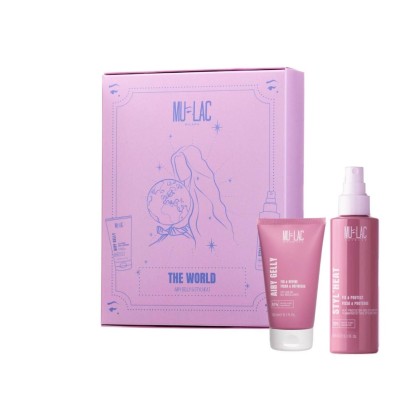 1 - Mulac Cosmetics The World - Hair Styling Kit 150 ml + 150 ml