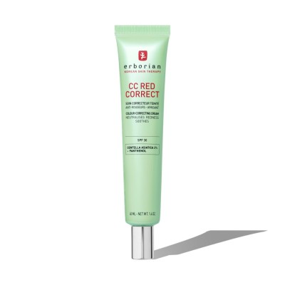 1 - Erborian CC Red Correct - Perfezionatore di pelle anti-rossori 40 ml