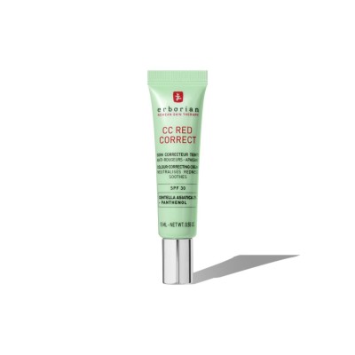 1 - Erborian CC Red Correct - Perfezionatore di pelle anti-rossori 15 ml