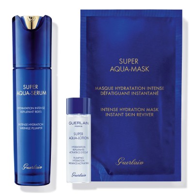1 - Guerlain Super Aqua-Serum Programma di trattamento completo: siero, lozione, maschera