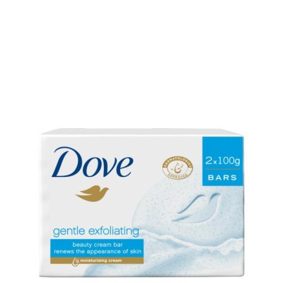 1 - Dove Gentle Exfoliating Sapone liquido 200 g 2 pz