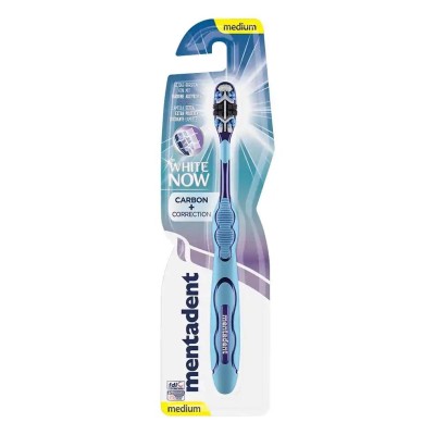 1 - Mentadent White Now Carbon Correct Medium