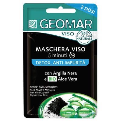 1 - GEOMAR Maschera Viso Detox Anti-impurità 15ml