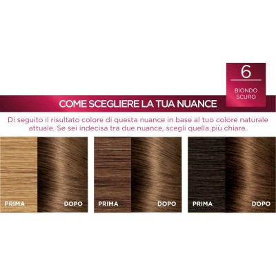 2 - L’Oréal Paris Excellence, 6 Biondo Scuro
