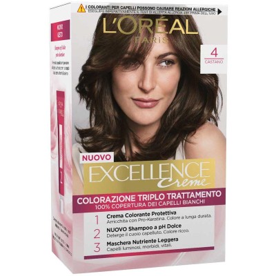 1 - L’Oréal Paris Excellence Crème Natural Dark Brown 4