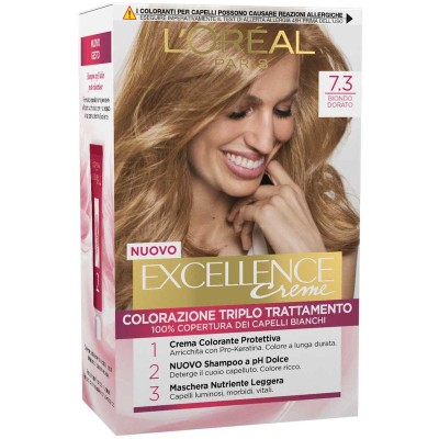 1 - L’Oréal Paris Excellence Crème Biondo Dorato 7.3