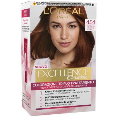 1 - L’Oréal Paris Excellence Crème Castano Mogano Ramato 4.54