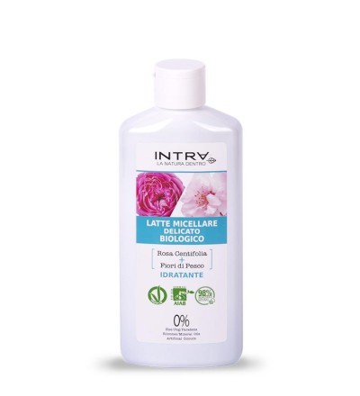 1 - Intra Centifolia Rose & Peach Flowers Organic Gentle Micellar Milk Moisturizing 200ml