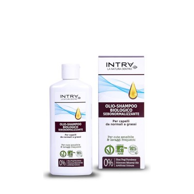 1 - Intra Olio-shampoo Biologico Sebonormalizzante 200ml