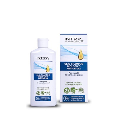 1 - Intra Olio-shampoo Biologico Antiforfora 200ml
