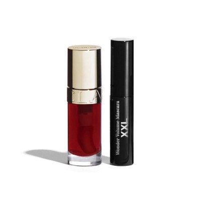 2 - Clarins Gli indispensabili del make-up labbra e occhi