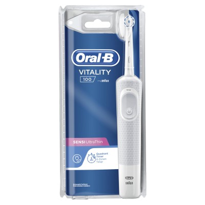 2 - Oral-B Vitality 100 Ultrathin Adulto Spazzolino rotante-oscillante Bianco