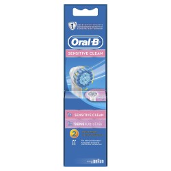 2 - Oral-B Sensitive 2 pz Blu, Bianco