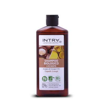 1 - Intra Argan & Omega 3-6 Organic Shampoo Smoothing 250ml