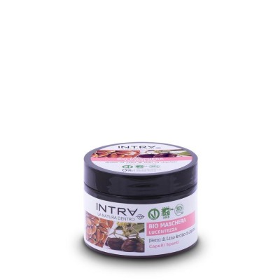 1 - Intra Semi Di Lino & Olio Di Jojoba Bio Maschera Lucentezz 250ml