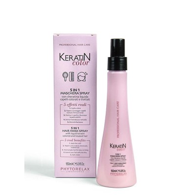 1 - Phytorelax Laboratories Keratin Color 5 in 1 maschera spray 150 ml