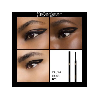 2 - Yves Saint Laurent Crushliner Stylo Waterproof 1 Black
