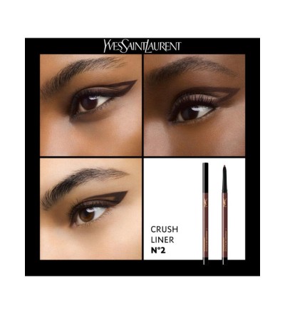 2 - Yves Saint Laurent Crushliner Stylo Waterproof 2 Dark Brown