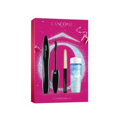 1 - Lancôme Cofanetto XMAS 2020 Hypnôse Drama Mascara 01 + Mini Khôl Crayon Yeux + Mini Bi-facil 30ml