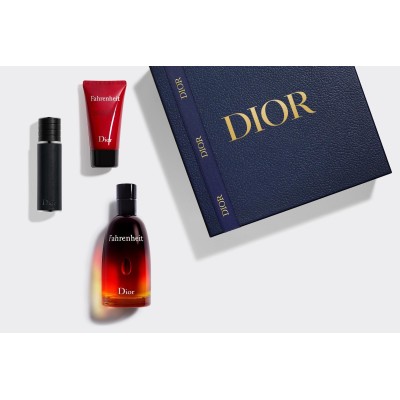1 - Dior Fahrenheit Set EDT 100ml + Travel Spray 10ml + Shower Gel 50ml