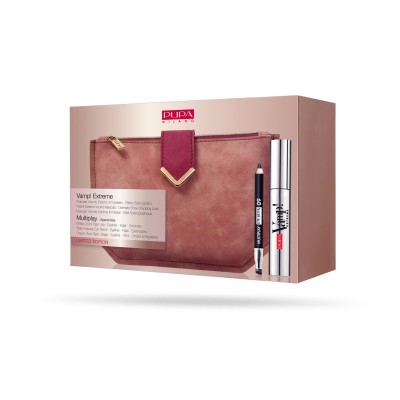 2 - PUPA Milano Vamp! Mascara Extreme 010 Extra Blac k12ml & Multiplay 09 Deep Black 0.8g