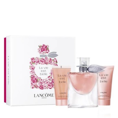 1 - Lancôme La Vie Est Belle Eau De Parfum 50ml + Lozione Corpo 50ml + Gel Doccia 50ml Cofanetto Limited Edition