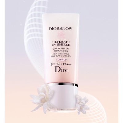 2 - Dior Diorsnow Ultimate UV Shield Tone Up Emulsion SPF 50+ PA +++ 30ml