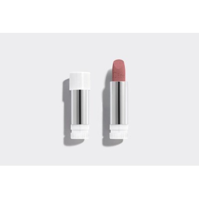 1 - Dior Rouge The Refill Lipstick 100 Nude Look velvet finish
