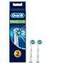 3 - Oral-B CrossAction Brush Heads 2 pz Blu, Bianco