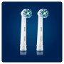 9 - Oral-B CrossAction Brush Heads 2 pc(s) Blue, White