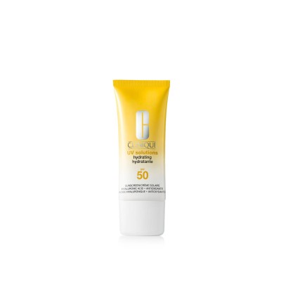 1 - Clinique UV Solutions Hydrating Sunscreen SPF 50 Crema per la protezione solare Viso Adulti