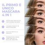 3 - Blondesister 4 In 1 Click&turn eyelash mascara Ultra Black 12 ml