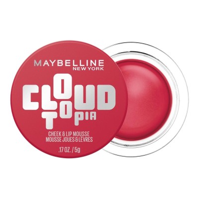 1 - Maybelline Cloudtopia Cheek & Lip Mousse Blush 02 cipria 5 g Ethereal Rouge Crema