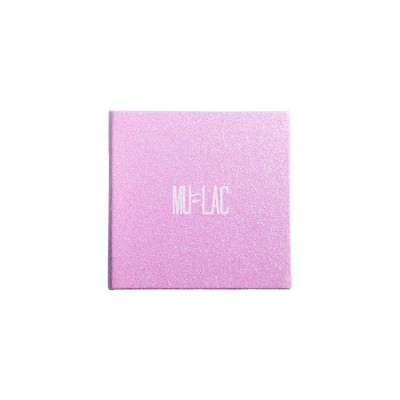 1 - Mulac Cosmetics Mono Glitter Palette astuccio compatto per trucchi Rosa