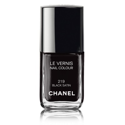 1 - CHANEL Le Vernis 219 Black Satin 13ml