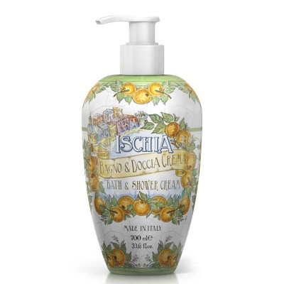 1 - Rudy Profumi Ischia 700 ml Shower gel Women Body Citrus, Bergamot, Lemongrass