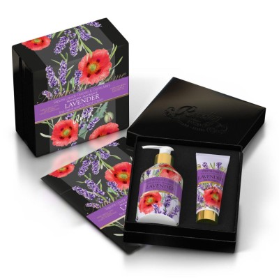 1 - Rudy Profumi Scatola regalo con Sapone Liquido 250 mL + Crema Mani 100 mL Nature&Arome Linea Lavender