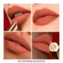 4 - Guerlain KissKiss Kissproof Honey Blurred Matte Lipstick 615 Orange Blossom 1.85g