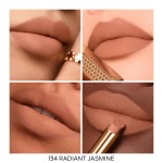 4 - Guerlain KissKiss Kissproof Honey Blurred Matte Lipstick 134 Radiant Jasmine 1.85g