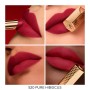 4 - Guerlain KissKiss Kissproof Honey Blurred Matte Lipstick 520 Pure Hibiscus 1.85g